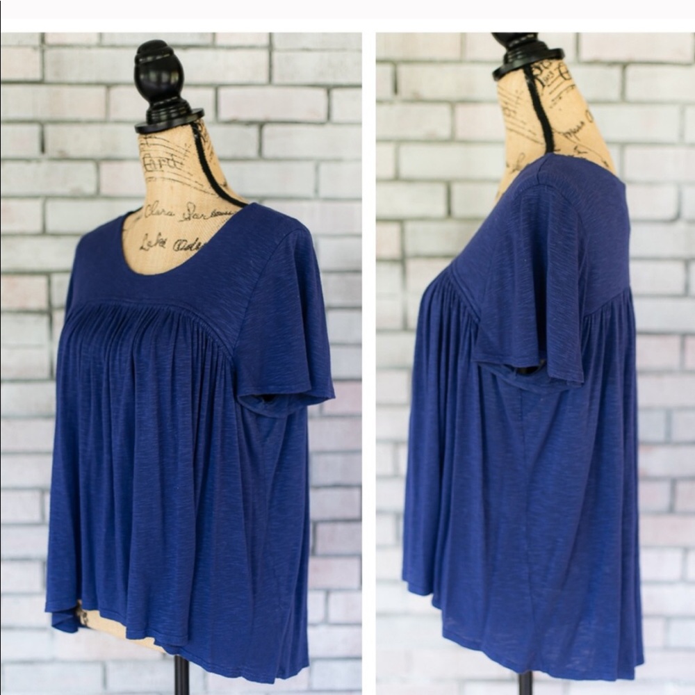 ANTHROPOLOGIE Dolan Left Coast Babydoll Top